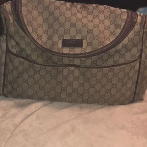 Gucci diaper bag